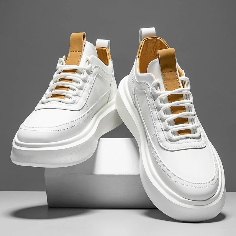 

Men Shoes New Breathable Trend Vulcanized Shoe Casual Shoe Soft Sole Small White Shoe Men Fashionable Comfortable Sneakers Shoes