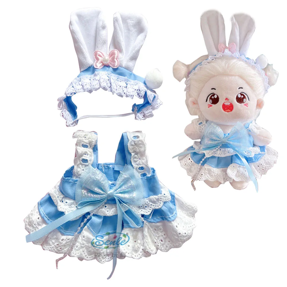 

Милая одежда для 20 см хлопковые аксессуары для кукол принцесса горничная платье Лолита комплект одежды детские куклы юбка подарки на день рождения