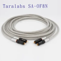 hi end tara labs prime m2 rca cable a of8n copper braided shield hifi interconnect cables with rca plug without box