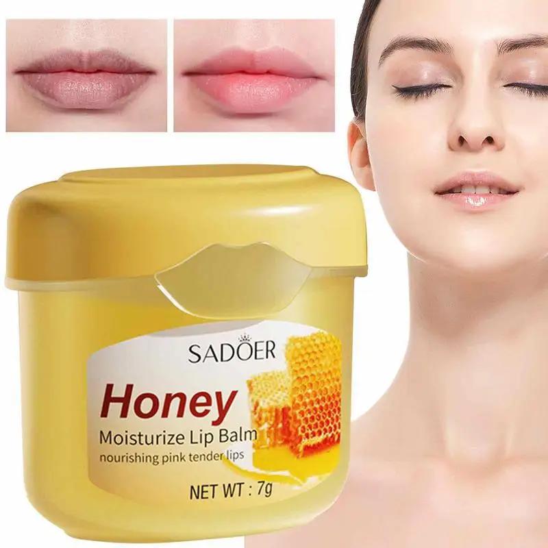 

Увлажняющий бальзам для губ, не жирный, для сухих треснутых губ, 0,25 унции, покрытие для губ, медовый персик, авокадо, бальзам для губ, восстанавливающий сухость