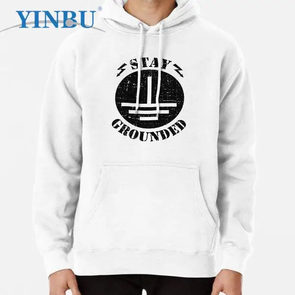 

Пуловер с надписью «Stay Ground Electrical Engineering», толстовка с капюшоном, новинка, модная одежда