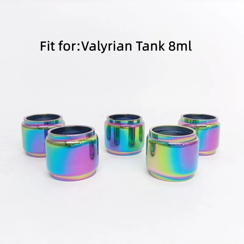 

3 PCS Rainbow Bubble Glass Tube For UWELL Valyrian Tank 8ml Atomizer Accessories