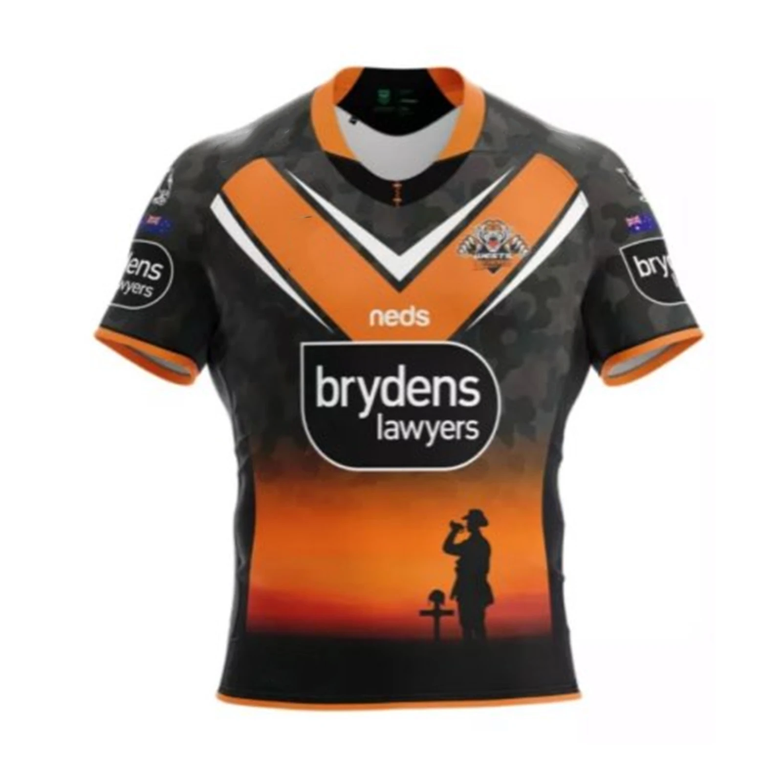 

2021 WESTS TIGERS ANZAC Rugby Jersey