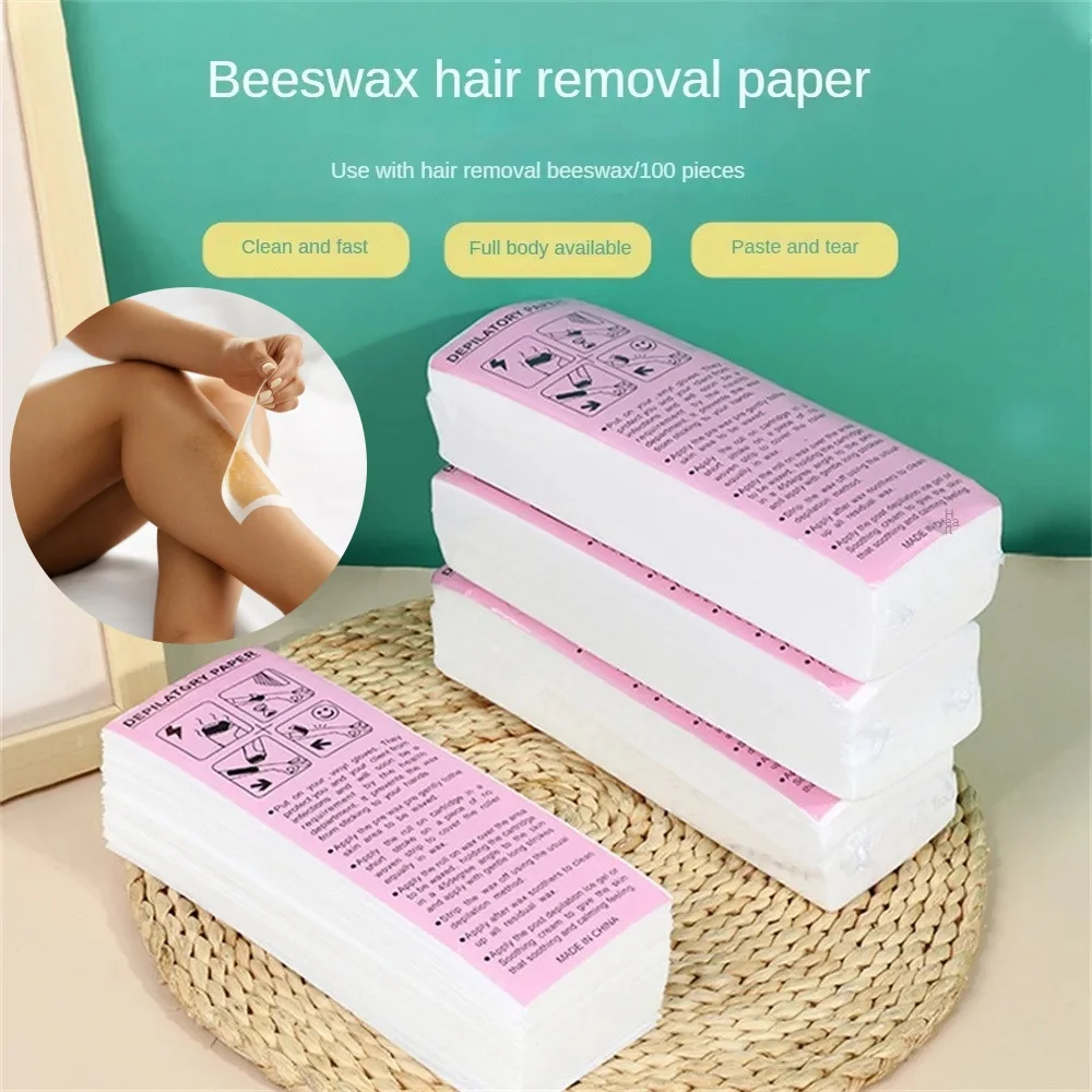 Восковые полоски для эпиляции 100 шт