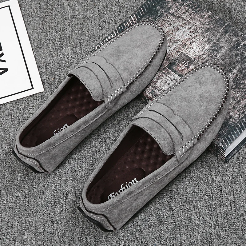 

WEH Men Loafers Casual Shoes 2022 New Fashion Driving Shoes Boat Shoes Men Sneakers Walking Casual Loafers Male Sneakers Shoes