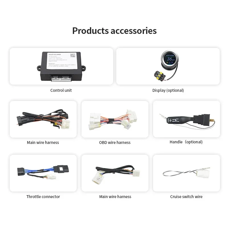 Фото Система круиз-контроля EASYGUARD для Suzuki Swift/Alto/Vitara/Dzire, система контроля скорости, ограничитель скорости автомобиля №2
