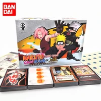 bandai naruto anime cards holographic board game toys juegos de mesa energy trading card game kids gift game collection card
