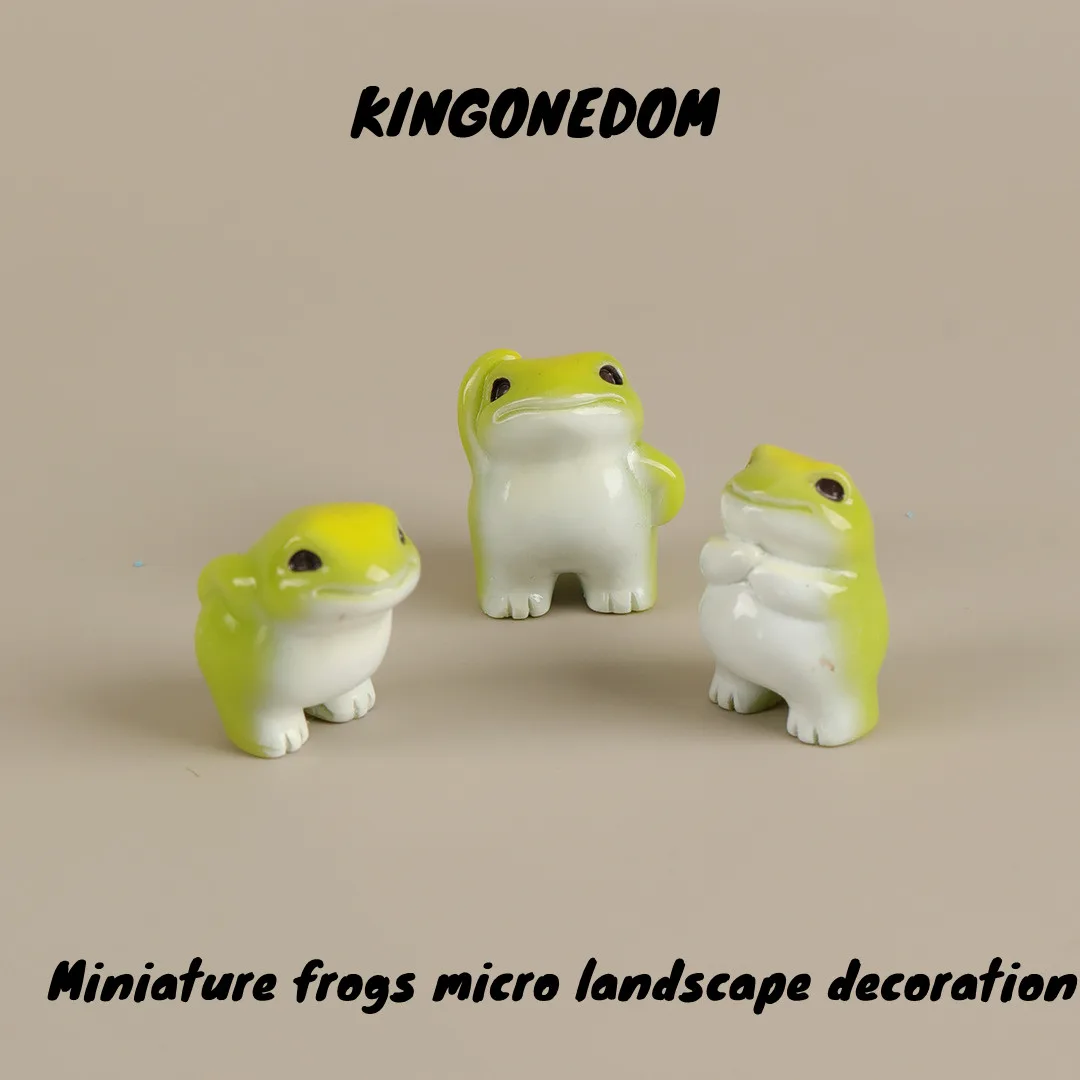 

Миниатюрные лягушки KINGONEDOM набор из 3 штук