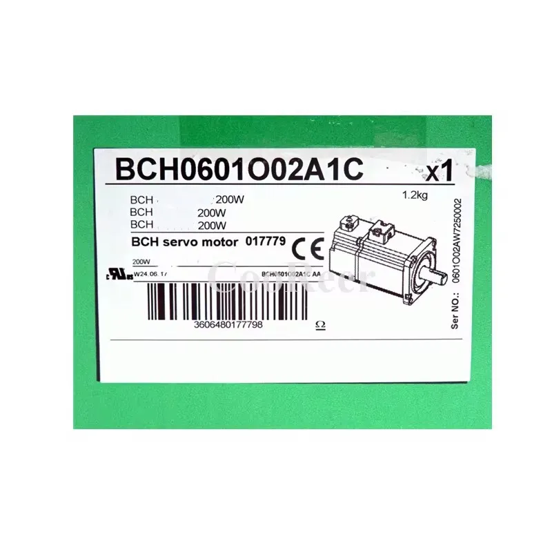 BCH Series 200W Servo Motor BCH0601O02A1C BCH0601O02F1C Brand New Original without Oil Seal with Smooth Shaft