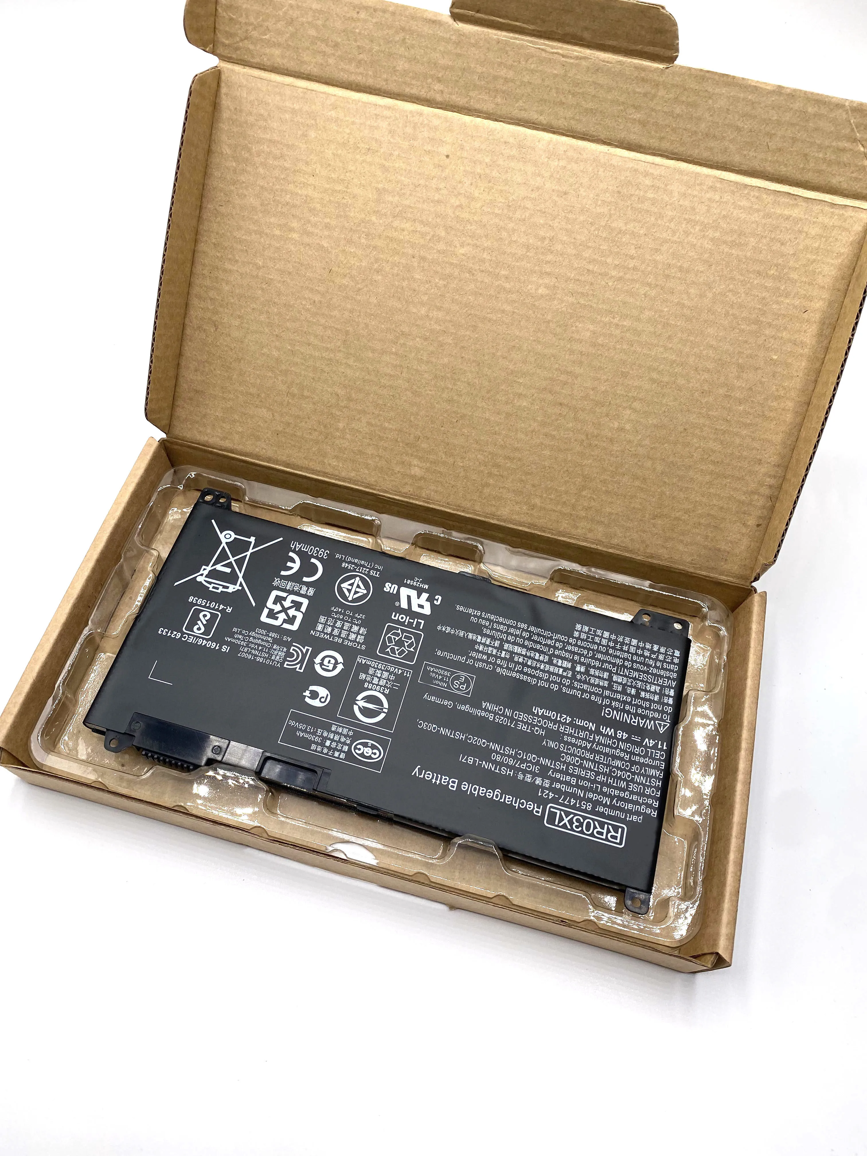 Новый аккумулятор для ноутбука RR03XL HP ProBook 430 440 450 455 470 G4 G5 HSTNN-PB6W HSTNN-UB7C HSTNN-LB71 Q01C 851477