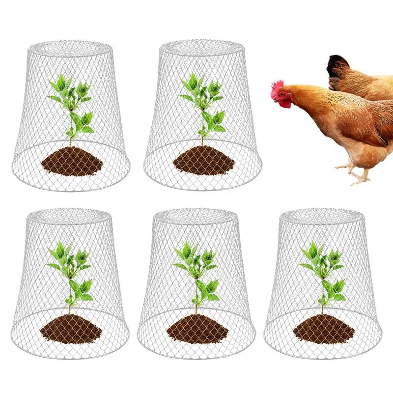 5 шт. защитные коробки для растений палатка посадки многоразовая квадратная