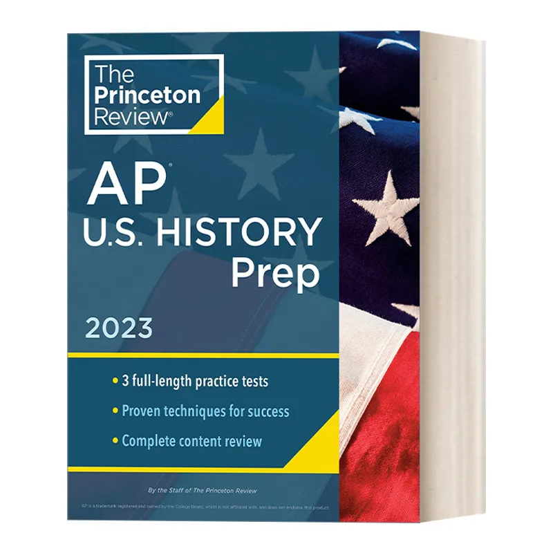 

Оригинальный английский: принцесетон обзор AP us. History Prep 2023 английская версия