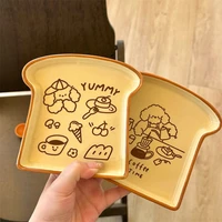 Тарелочки в виде тостов #3