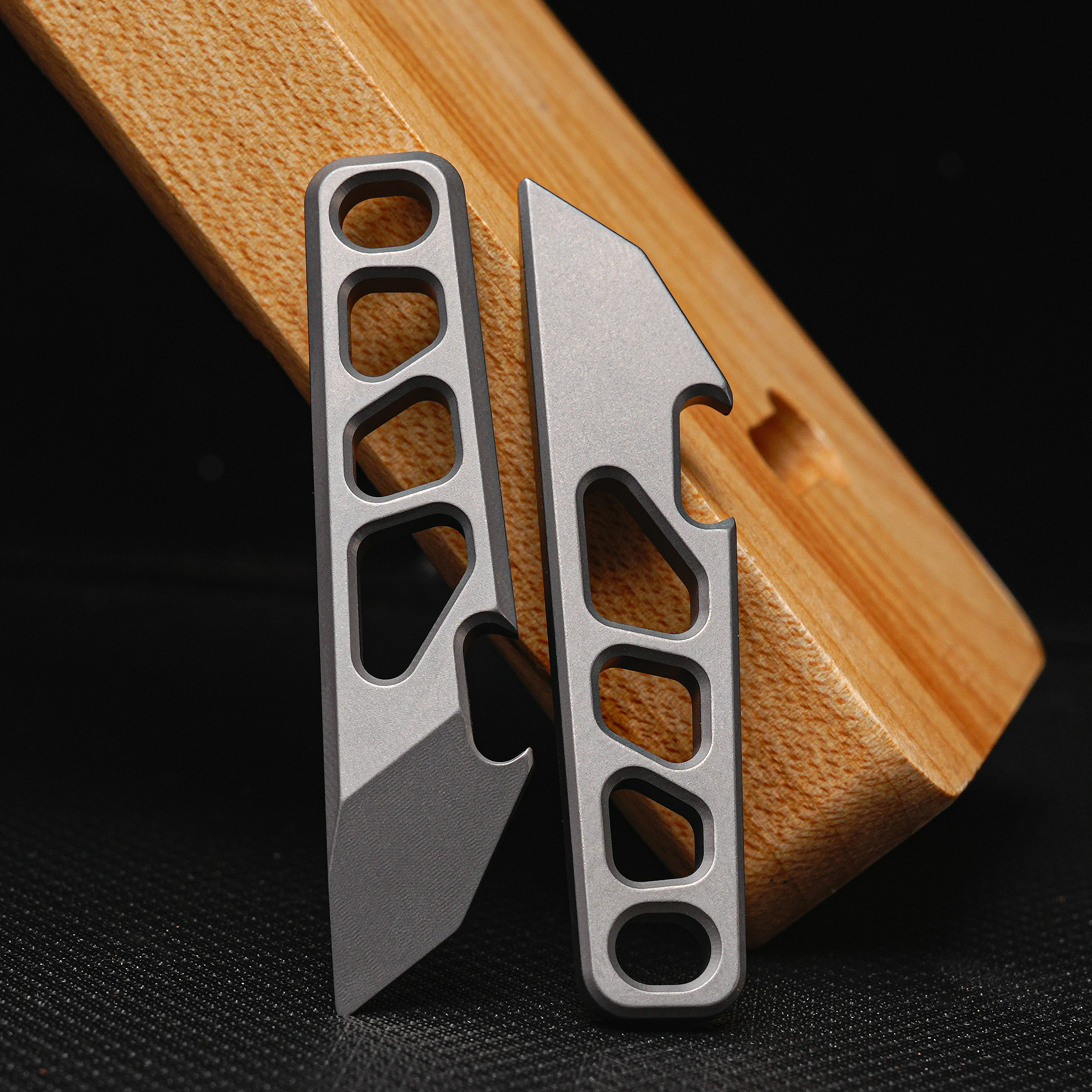 TGZUO мини-лоб 4в1 из титанового сплава многофункциональный инструмент EDC брелок