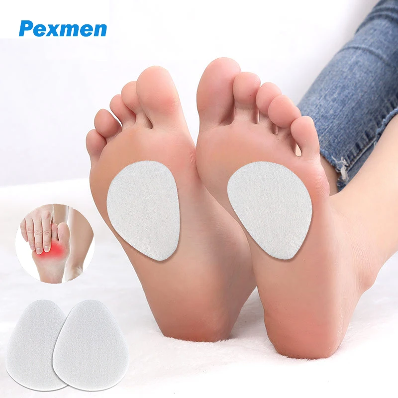 

Pexmen 2Pcs Metatarsal Pads Pain Relief Ball of Foot Cushions for Women and Men Forefoot Insole Support Foot Protectors