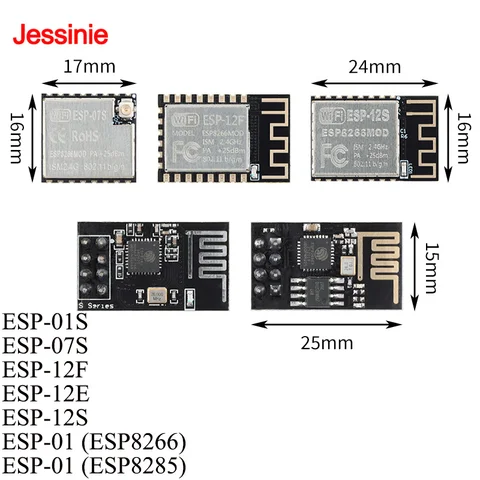 Jessinie набор WiFi беспроводных модулей ESP8266 ESP32
