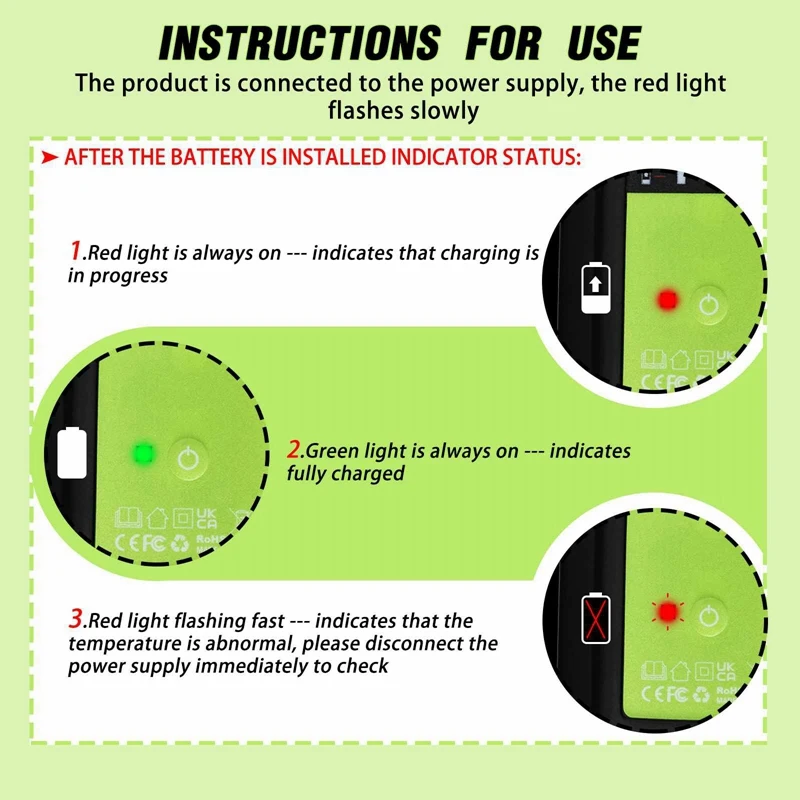 Адаптер GLB40V для Greenworks Glibo 36-40 В литиевые батареи защита от перезаряда