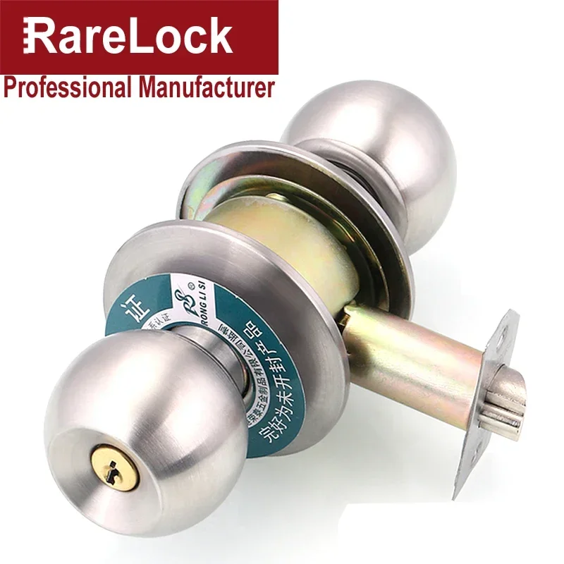 

Ручка дверного замка с пружинным болтом для ванной комнаты, спальни, офиса, женской сумки, магазина, деревянная дверная фурнитура Rarelock H