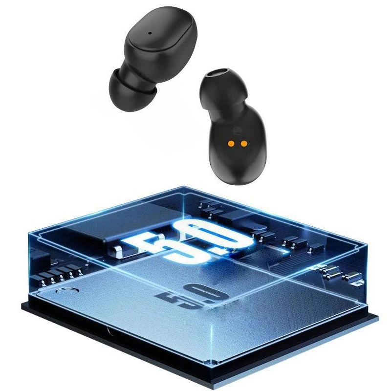 A6s TWS басовая гарнитура Беспроводные наушники спортивные мини стерео