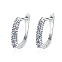 htotoh real 0 36 carat d color moissanite earrings for women 100 925 sterling silver earring 2022 trend wedding jewelry