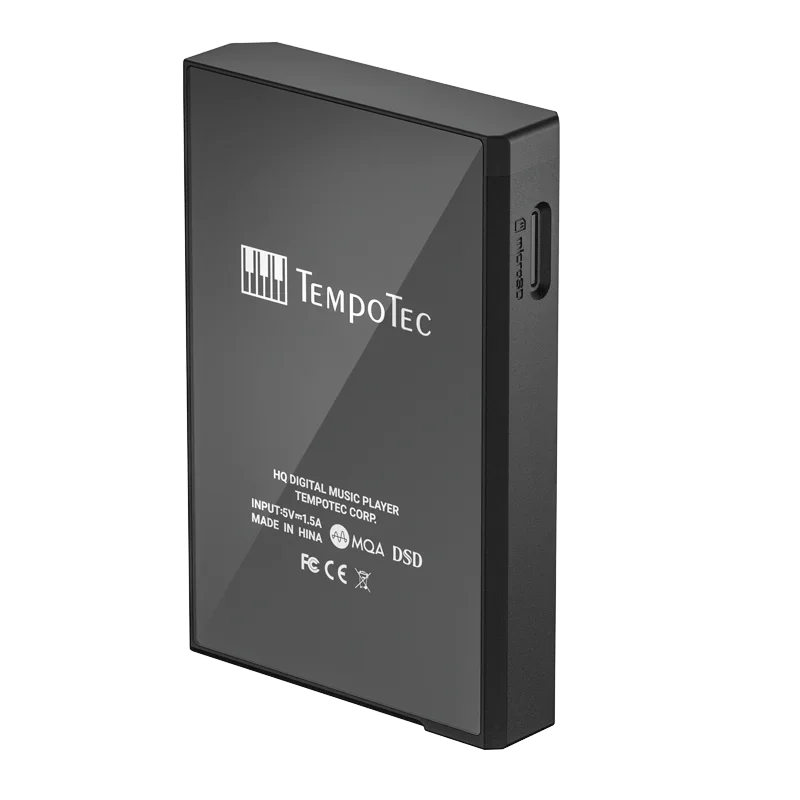 TempoTec V3 Портативный DAP Android HIFI Музыкальный плеер 4 мм и 3 5 Двойной ЦАП AK4493SEQ DSD512 WIFI