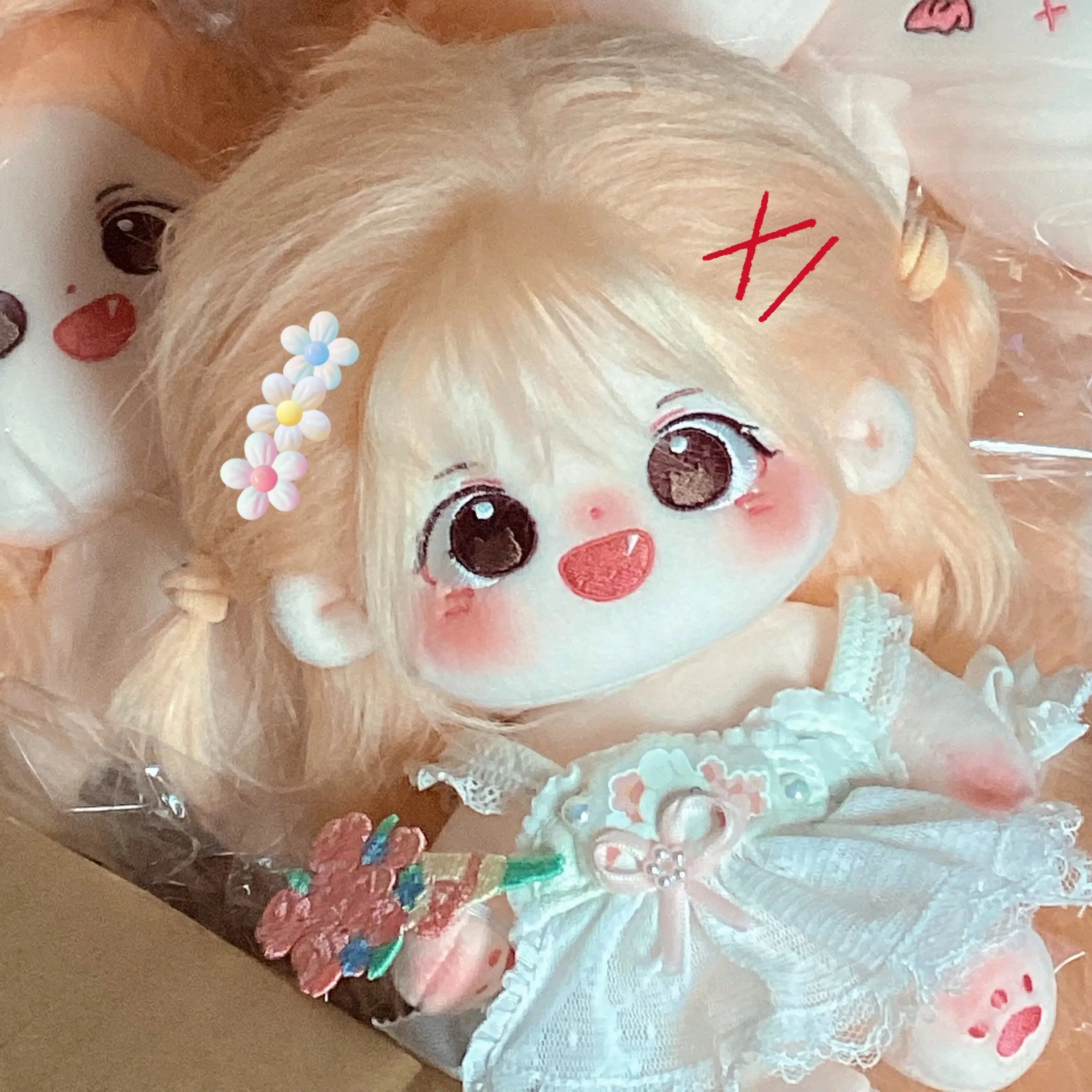 

Плюшевая плюшевая кукла-талисман, 20 см