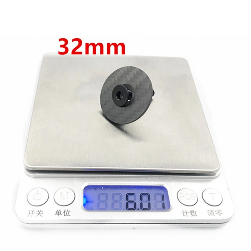 Верхняя крышка карбоновой гарнитуры выноса велосипеда с титановым винтом для OD1