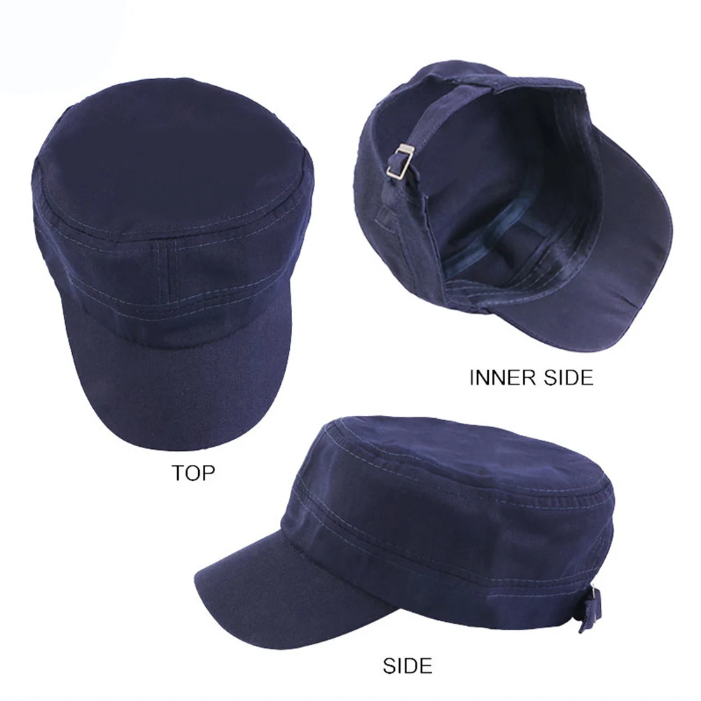 

1pc Mens Baseball Cap Breathable Adjustable Sun Protection Hat Outdoor Hunting Fishing Camping Baseball Sun Cap Fashion Plain