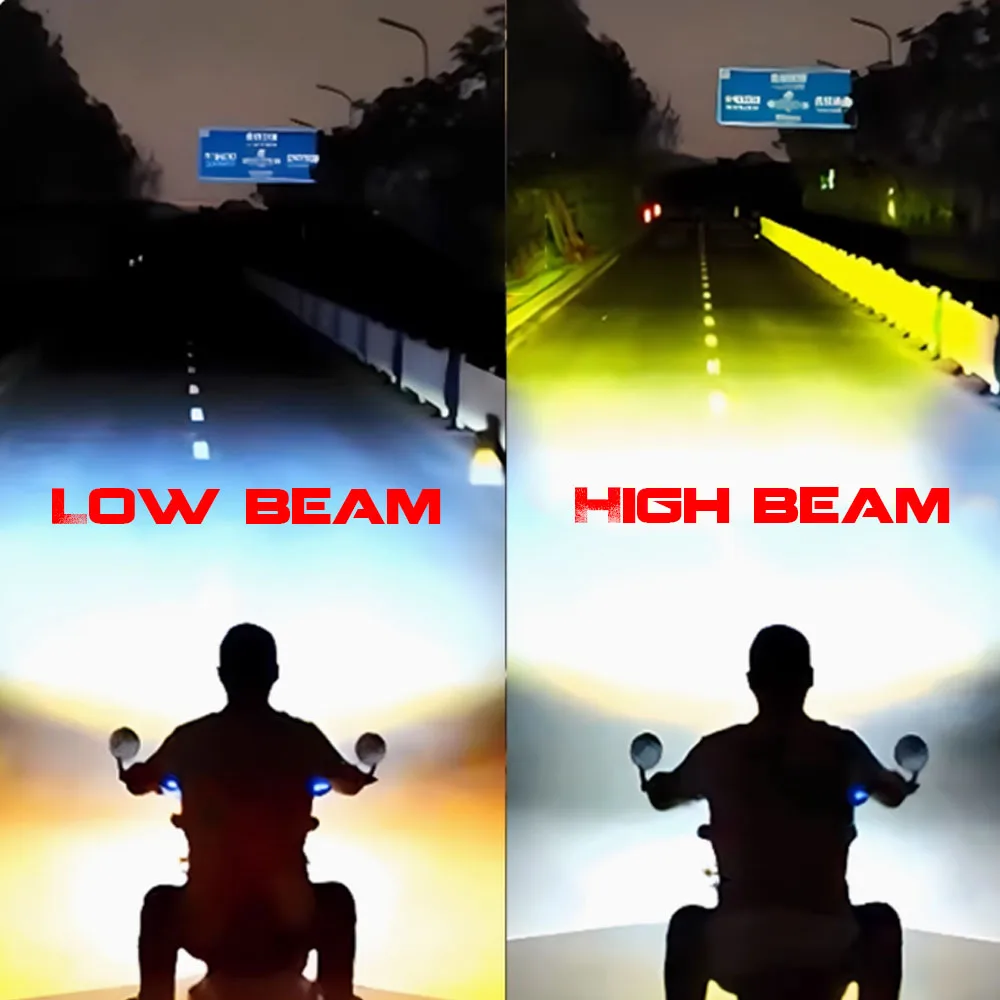 Для QJMOTO SVT 650 мотоциклетные светодиодные прожекторы дальнего и ближнего света