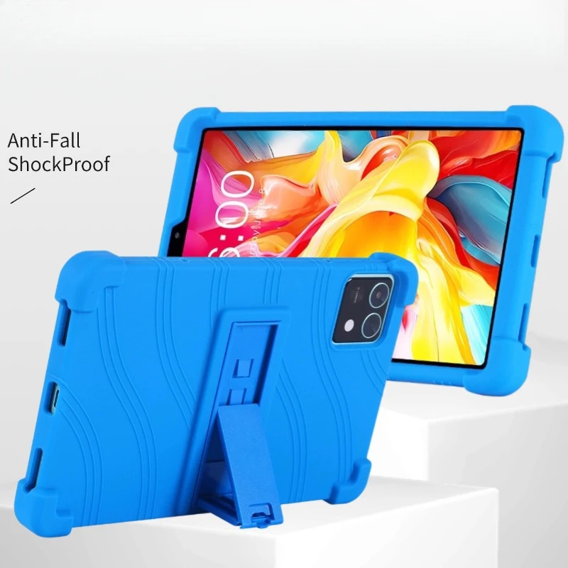Фото Противоударный чехол для Teclast T50 Mini 8.7, гибкий бампер из ТПУ с подставкой, несколько цветов №1