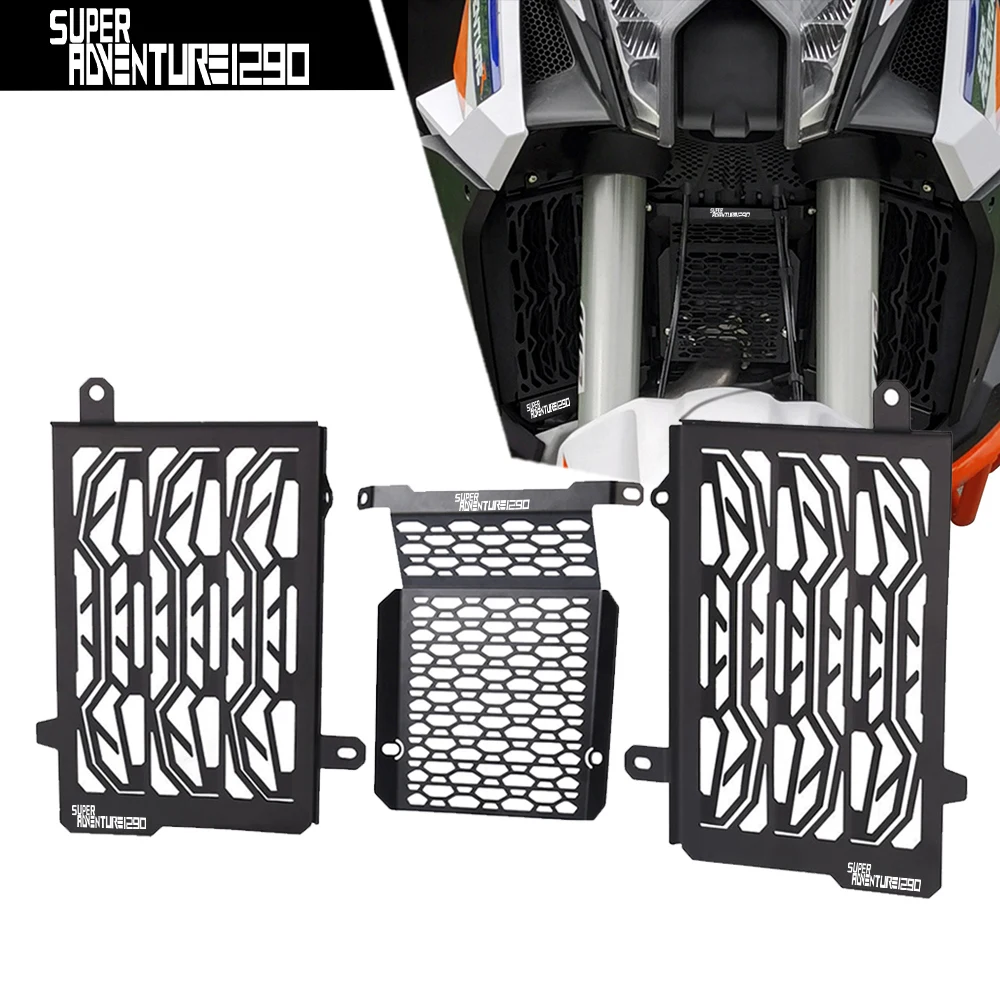 

For 1290 Super Adventure 1290 SUPER ADV ADVENTURE S R 2021 2022 2023 Motorcycle Radiator Grille Cover Guard Protection Protetor