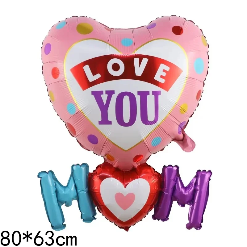 

Украшения ко Дню матери, воздушные шары, я люблю тебя, мама, с Днем матери, воздушные шары из алюминиевой пленки, подарки для матери