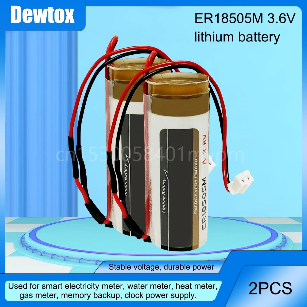 

2 шт., 18500 EER18505 R18505M, 3,6 В, 3500 мАч