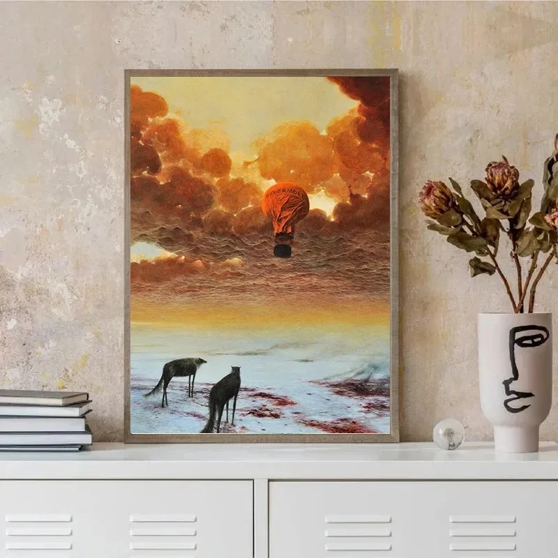 Картина на холсте Zdzislaw Beksinski