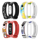 Ремешок силиконовый для смарт-часов Xiaomi Mi Band 6 5 Mi Band 54