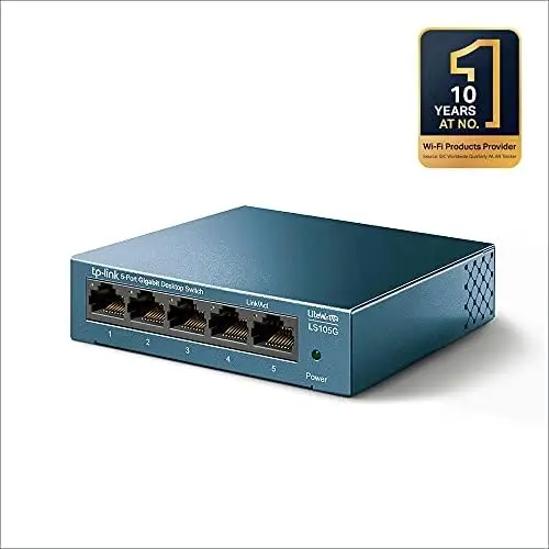 

2023 Switch Gigabit De Mesa Com 8 Portas 10/100/1000 Ls1008G Smb