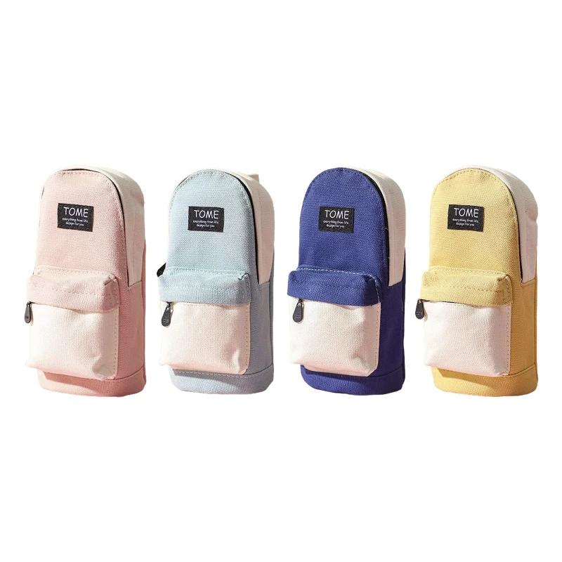 

Lovely Canvas Pencil Pouch Box Bag Pen Holder Big Capacity Girl Cosmetic Bag Organizer/Storage Case Friends Sister Gift