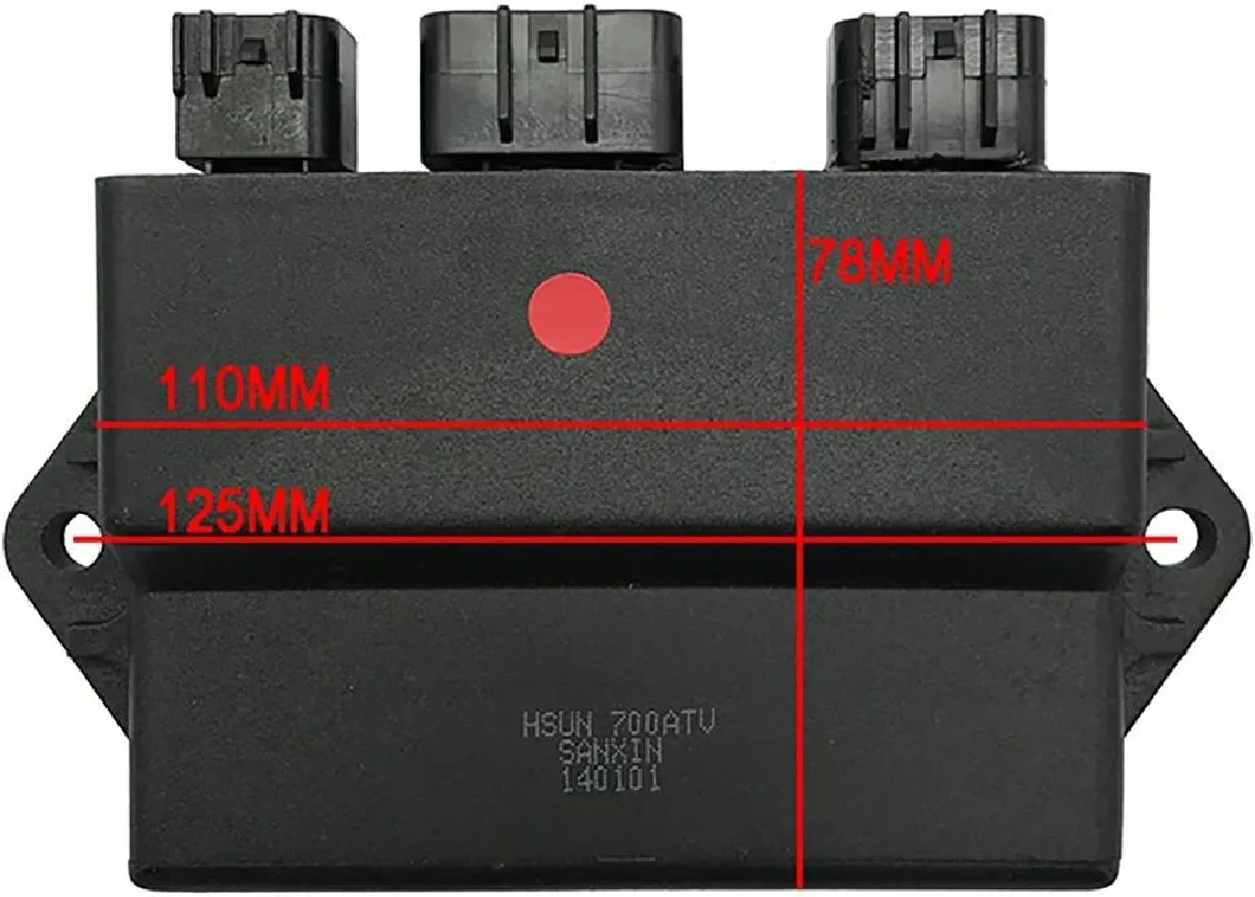 Три разъема CDI 18 Pin для Hisun 500cc 700cc ATV Go-Kart