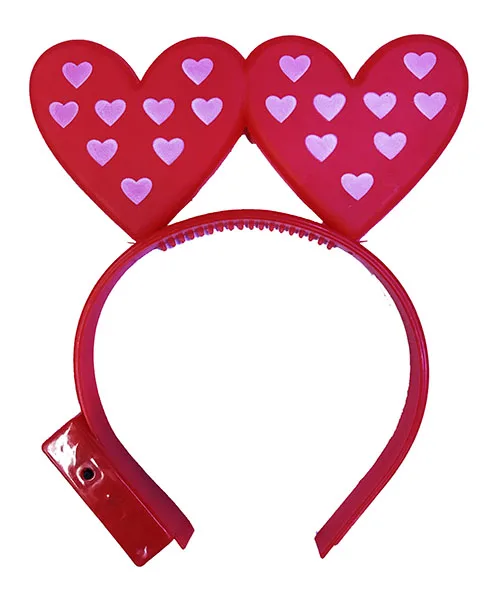 

Светодиодная подсветка с 3 функциями, светодиодная подсветка в форме сердца, праздничная Корона Красного цвета