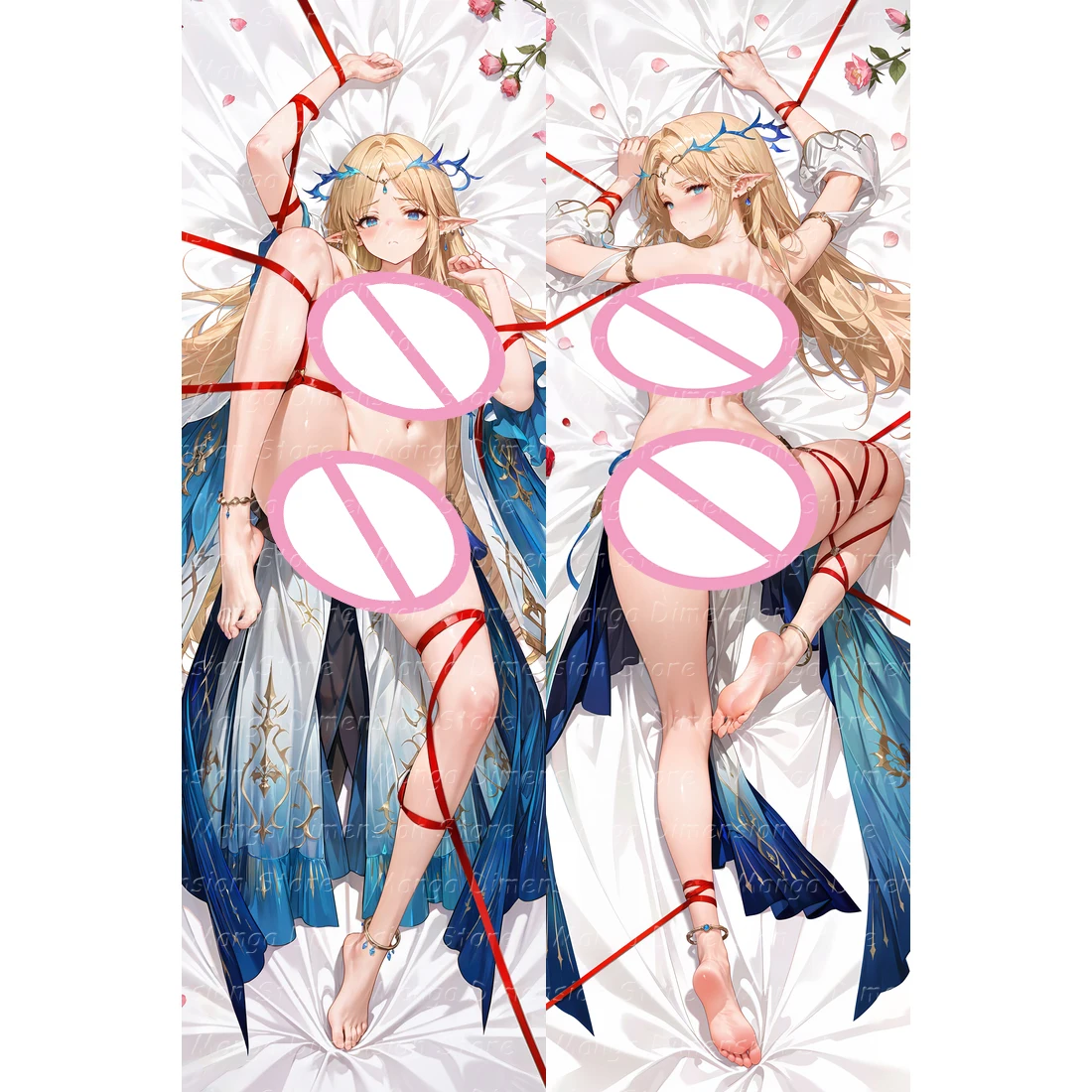 

Аниме Wuthering Waves Cartethyia Dakimakura наволочка полиэстер