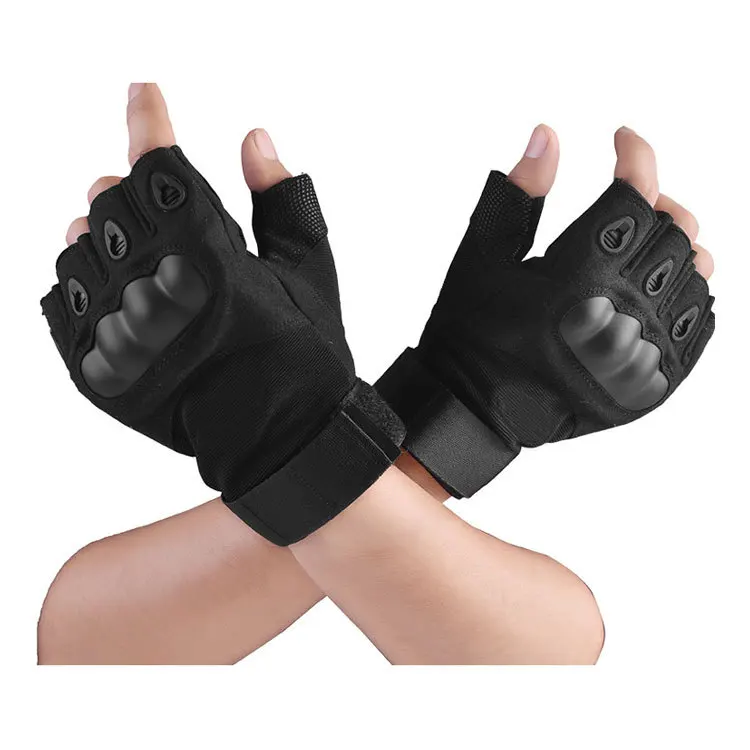 

Source Manufacturer Direct Sales Training Outdoor Tactical Gloves Cross-Border Wholesale Sports Outdoor Cycling Half Finger Tact