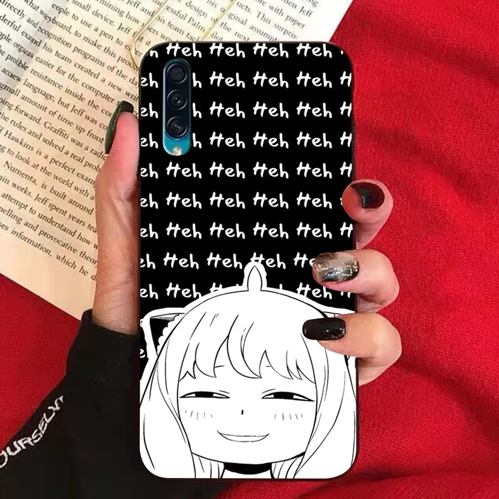 Милый чехол для телефона SPY FAMILY Anya Samsung A 10 11 12 13 20 21 22 30 31 32 40 51 52 53 70 71 72 73 91 Shell