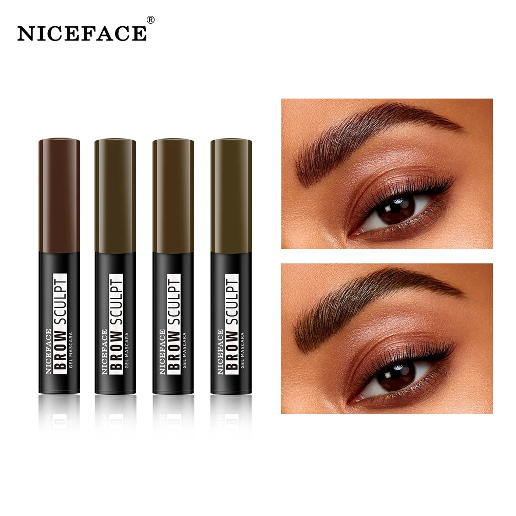 

4 Color Henna Eyebrow Cream Enhancers Long-lasting Waterproof Eye Brow Pomade Tattoo Dye Eyebrow Tint Gel Makeup Dye Cosmetics