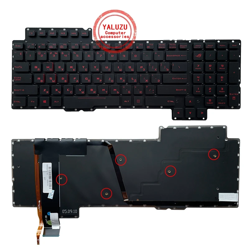 Английская клавиатура для ASUS ROG G752 G752V G752VL G752VM G752VS G752VT G752VY V153062AS1-US 0KN0-SI1US11 с подсветкой Английская клавиатура для ASUS ROG G752 G752V G752VL G752VM G752VS G752VT G752VY V153062AS1-US 0KN0-SI1US11 с подсветкой