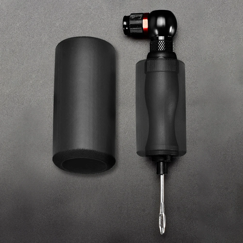 

Durable High Quality Tire Repair Tool Bike Air Nozzles Black Durable And Practical Mountain Bike Plastic Shell