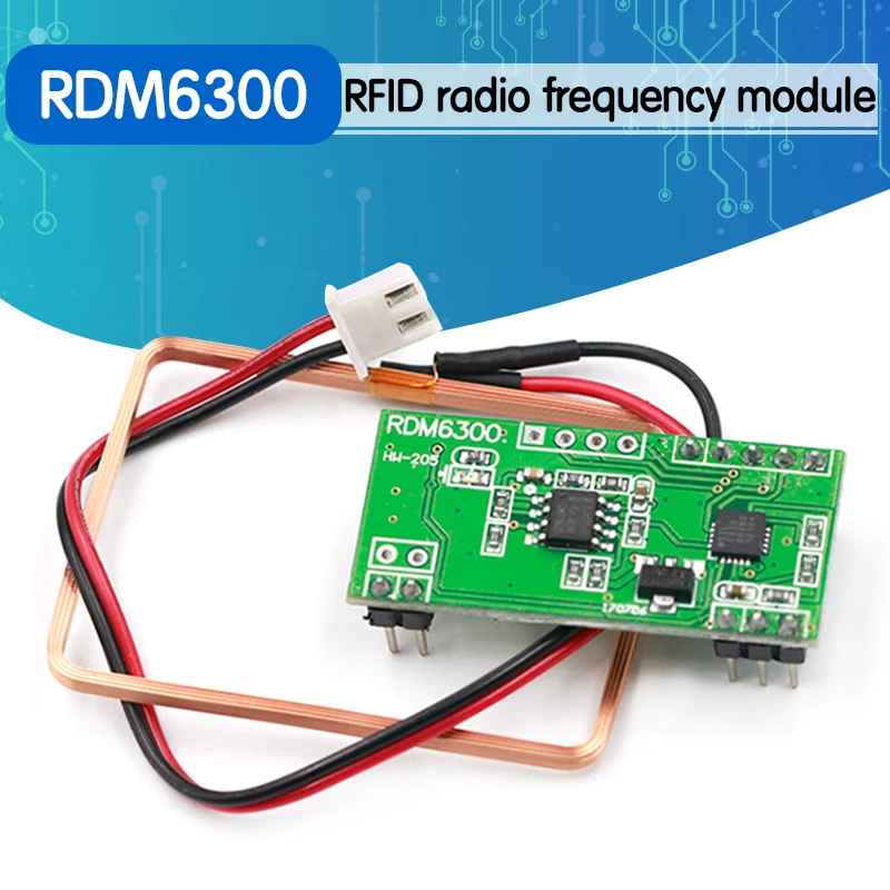 125Khz EM4100 RFID Card Key ID Reader Module RDM6300 (RDM630) For Arduino | Voltage Regulators/Stabilizers