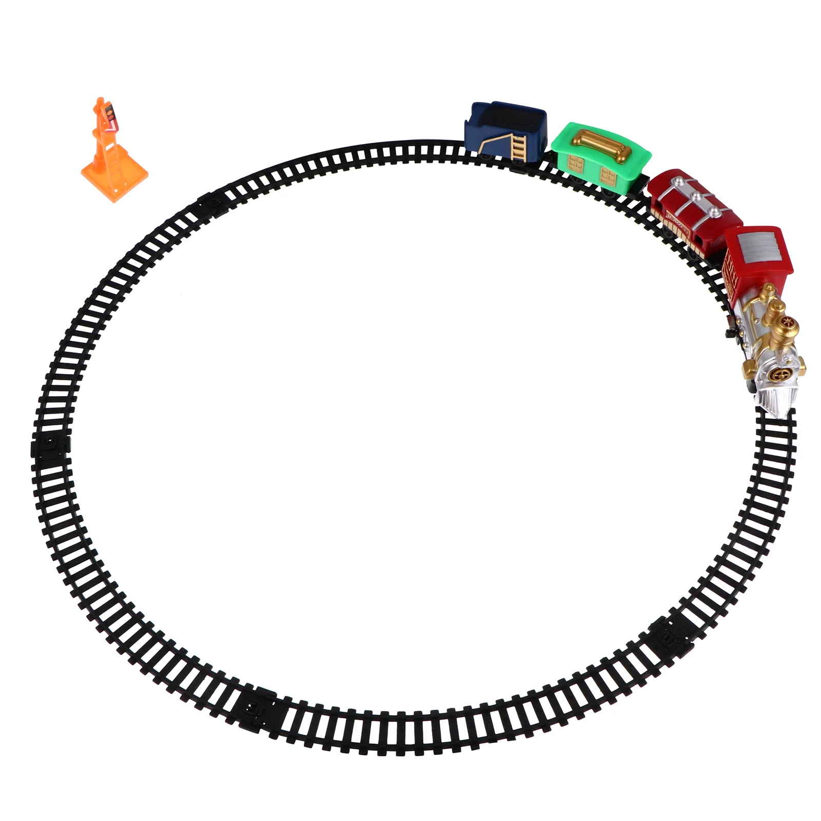 

1 Set Classical Electric Train Model Railway Track Electric Train