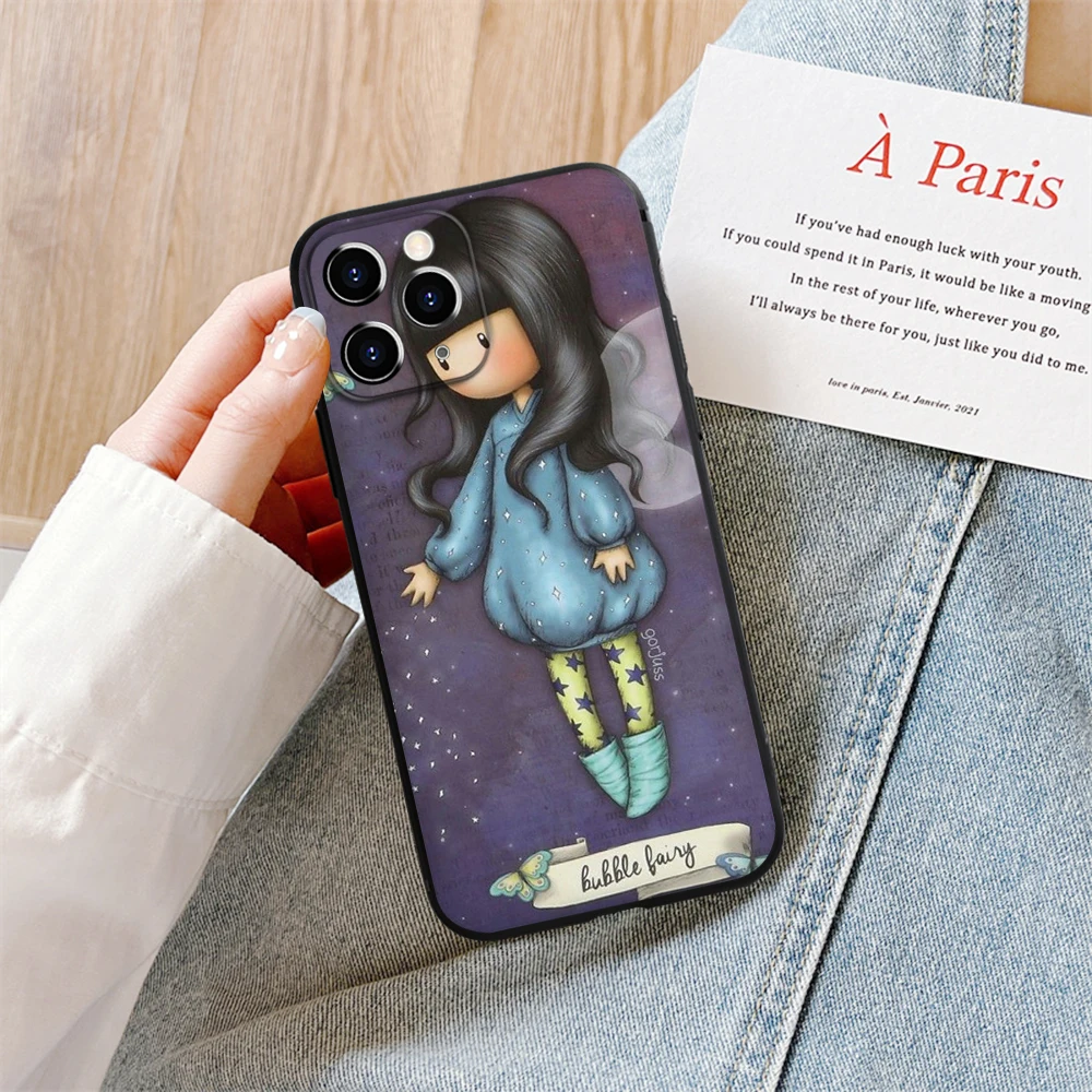 

For iphone 14 Santoro Goryu Phone Case For iphone 13 11 12 Pro 8 7 14 Plus SE 2020 X Pro MAX 12 13 MINI XR XS Phone Covers