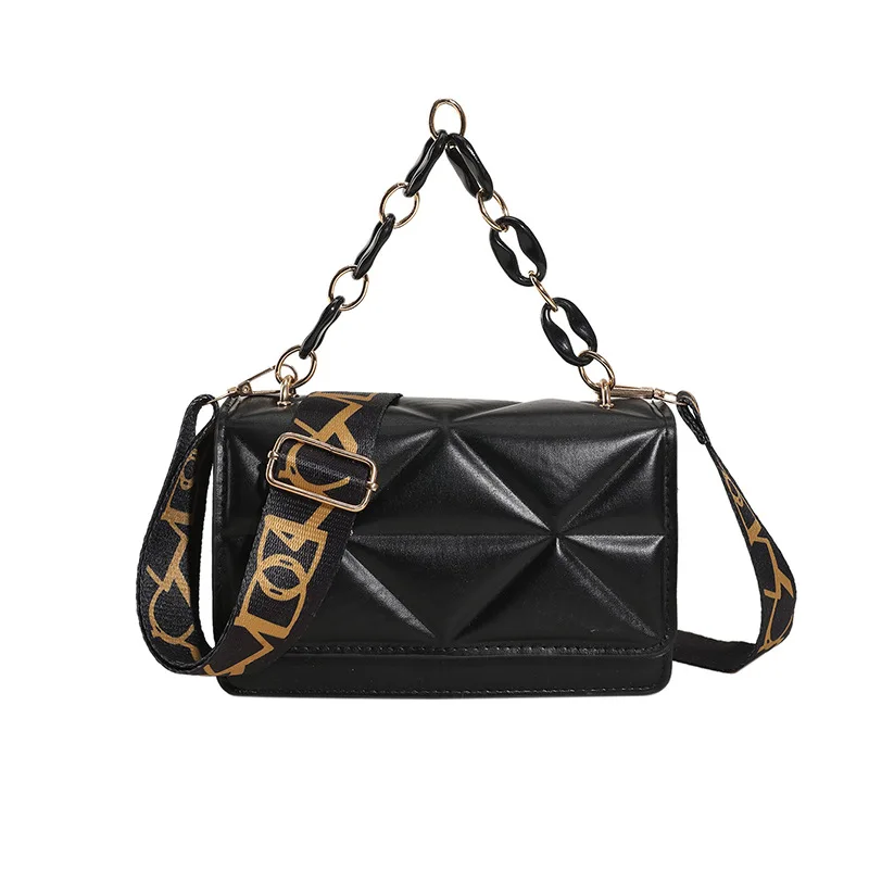 Зимние большие сумки на плечо для женщин Сумки из искусственной кожи с узором под