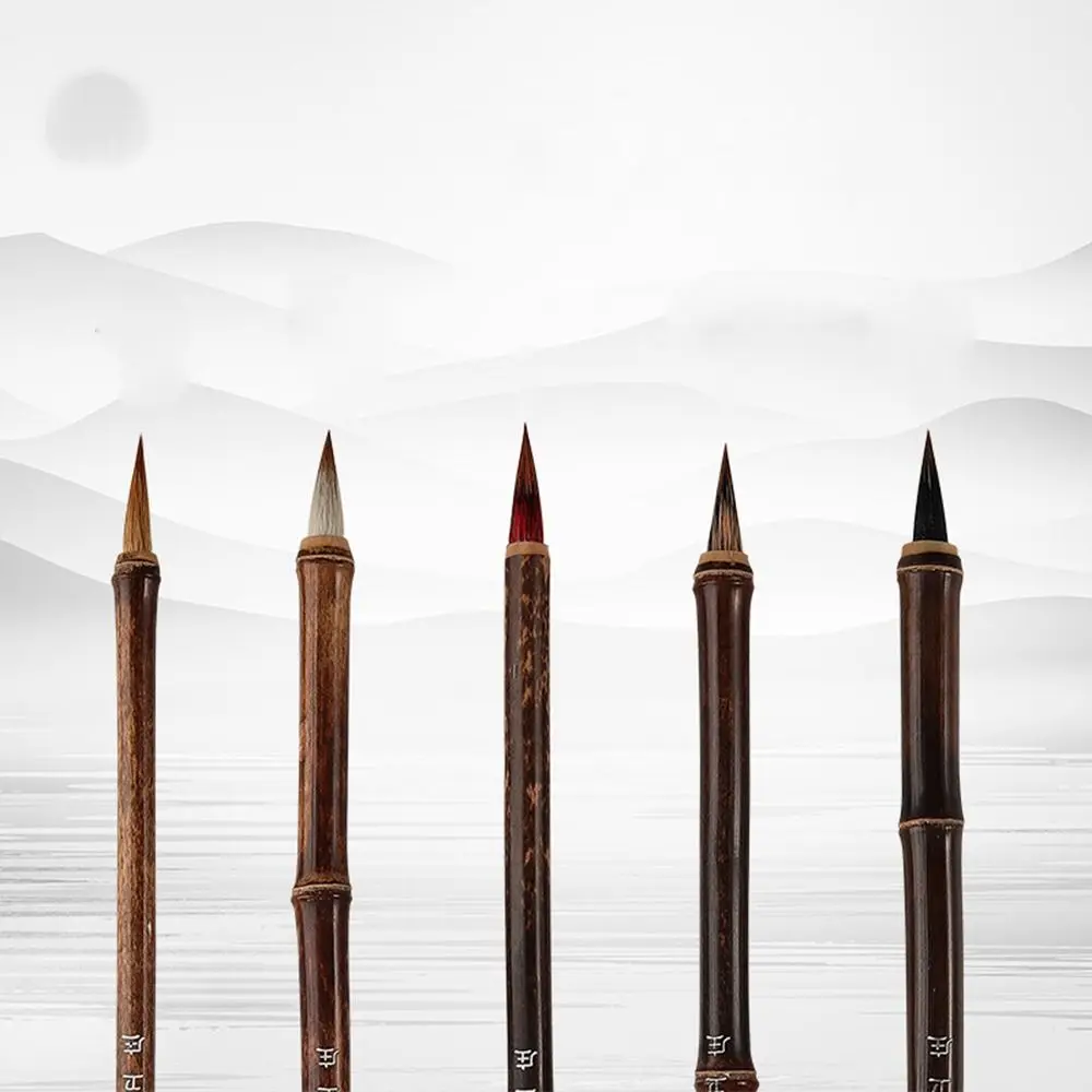 Качественный художественный Рисунок из волчьей шерсти китайские кисти для